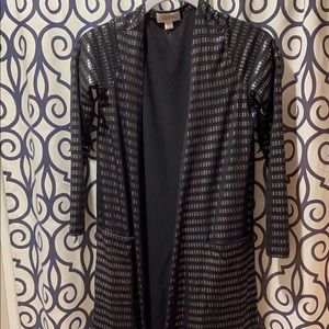 LuLuRoe black and silver Elegant Sarah